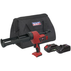 Sealey CP20VCGKIT1 SV20 Series 310ml Cordless Caulking Gun Kit 20V 2Ah