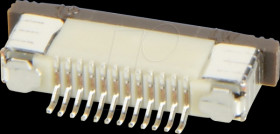 Z52-12-11110 SMD ZIF plug 12pin RM0.5 cont. bottom