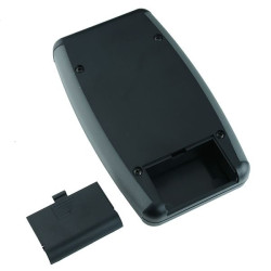 1553DBKBAT Hammond Soft Sided Handheld Enclosure with Battery Door 147 x 89 x 25mm