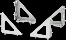 SIVACON S4 frame reinforcement, 1 set=2 units