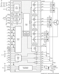 65-V max 3-phase smart gate driver with buck regulator & current shunt amplifiers