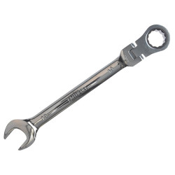 Faithfull SJW6119 Ratchet Combination Spanner Flex Head CV 19mm