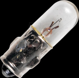 72356400 BA7s T6.8x23, 60 V, 20 mA, 1.2 W, CC2F, 2K hrs, clear