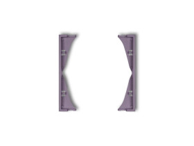 MINI Ramka pośrednia do gniazd podwójnych wrzosowy 50MRP-2 KARLIK