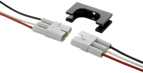 Złącze okrągłe EDAC 520-210-003-ASSY, Ilość styków: 3, W zestawie czarne / białe / czerwone nitki, 8.5 A, 1 szt.