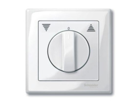 MERTEN SYSTEM M Płytka czołowa do mechanizmu Wyłącznika żaluzjowego obrotowego biały polarny MTN567119 SCHNEIDER ELECTRIC