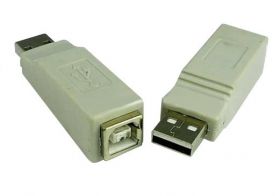 PRZEJSCIE USB A-WT/B-GN