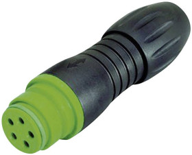 binder 99-9126-70-08-20 Złącze okrągłe złącze żeńskie proste Seria: 720 Łączna ilość styków: 8 1 szt.