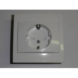 Gniazdo elektryczne p/t z uziem. Schuko GWP-140PM