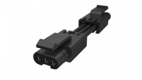 Gniazdo PCB 3 -pinowe raster: 2.5mm Złącza Proste