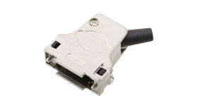 Osłona 15-pinowe W pełni metalowy kaptur do Złącze D-Sub Encitech Connectors