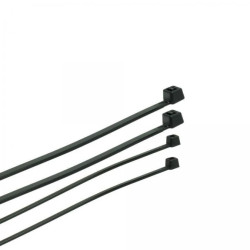 Opaska kablowa 3,6x250 czarna OK-3625C W-00607 /100szt./