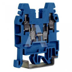Złączka śrubowa CBR.2(Ex)i, 2-torowa, niebieska, 2,5 mm²
