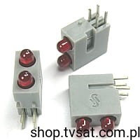 C74451-A1400-A138 LED 3mm Red in Case THT SIEMENS