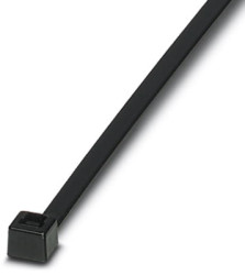 Cable tie, PA, (L x W) 540 x 7.8 mm, bundle-Ø 4 to 158 mm, black, -40 to 85 °C, 3240721
