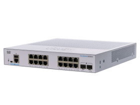 Cisco CBS250-16T-2G | Switch | 16x RJ45 1000Mb/s, 2x SFP, Desktop, Rack
