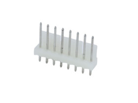 Wtyk PCB 8-pinowe raster: 3.96mm -rzędowe Molex Montaż na płytce drukowanej