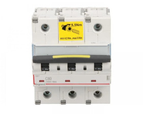 Wyłącznik nadprądowy 3P C 80A 16kA AC 10/ S313 DX3 409280