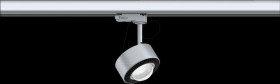 91391 ProRail3 rail spotlight Aldan, 533.8 lm, 8 W, 4000 K, dimmable,