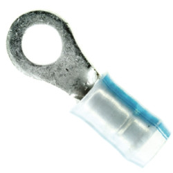 Zacisk oczkowy rozmiar przewodu 2.6mm² Ø , M4 (#8) izolowany średnica wew 0.171cal Naturalny TE Connectivity