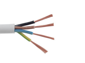 Kabel prądowy OWY 4x0,75mm okrągły linka 1m