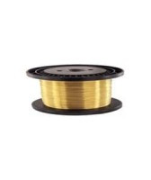 DRUTMM090-010R Drut mosiężny miękki (380-420Mpa), gatunek M63, grubość 0.9 mm - szpula 0.1kg ( około 18mb)