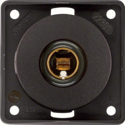 Integro Flow Gniazdo zasilające 12 V samochodowe brązowy mat 945172501