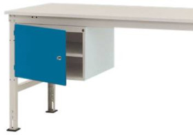 Manuflex ZB4714.0002 Podstawa obudowy Z UNIWERSALNYM stacjonarnym zanikiem, wysokość użytkowa 300 mm, konstrukcja z 1 dr