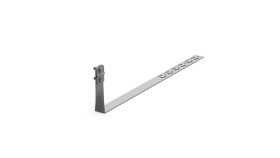 Uchwyt Pod Dachówkę L-415Mm H-100Mm Ocynk Skręcony Skręcany Z Zaczepami...