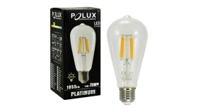 Żarówka Led E27 St64 7,5W 75W 1055Lm 3000K Ciepła 360 Filament Goldlux