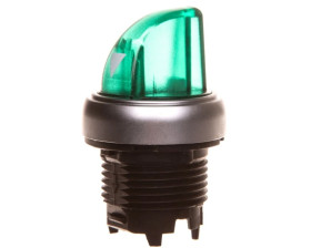 Napęd przełącznika 3 położeniowy zielony z podświetleniem bez samopowrotu LPCSL1303