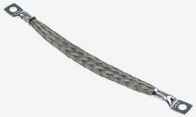 Drut pleciony długość 0.15m rozmiar 24 x 11 x 0,2 mm 8,29 mm² rozmiar kołka M5