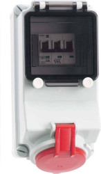 Gniazdo naścienne CEE Bals Elektrotechnik 1597 32.0 A 400 V