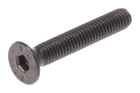 Śruba imbusowa M4 długość 25mm Gniazdo sześciokątne stożkowe Stalowe RS PRO