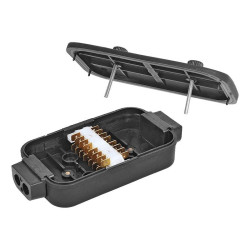 Skrzynka elektryczna 8x4 łączy przyczepy puszka