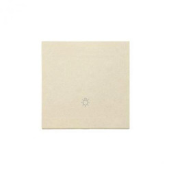 Simon 55 Klawisz pojedynczy z piktogramem światło do: SP1M Szampański mat TKWS1/144