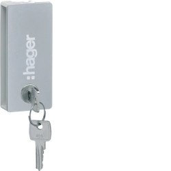 vega Zamek z kluczem 1242E do drzwi białych VZ310PVB