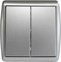 KOS1 Łącznik świecznikowy aluminium 114005