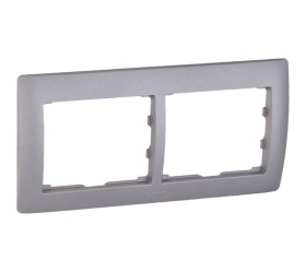 SISTENA LIFE Ramka podwójna pozioma metalic 771302