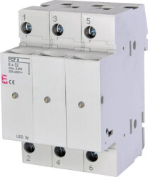 Rozłącznik bezpiecznikowy PCF 8 3p LED 002530014