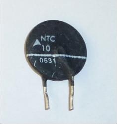 Termistor NTC 10 Ohm śr.20 mm