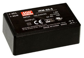 Zasilacz impulsowy nap. wyjściowe: 5V dc 50W 10A 1 wyjście nap. wejściowe: 85 → 264V ac Do montażu na płytce