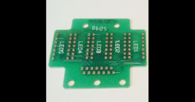 5 digit 7 segment display PCB
