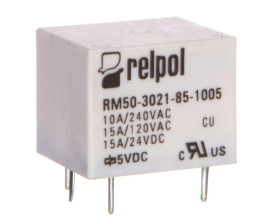 Przekaźnik miniaturowy 1Z 10/15A 5V DC PCB RM50-3021-85-1005 2611660