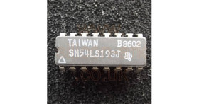 54LS193 (SN54LS193J) Up-Down Counter - Texas