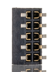 Gniazdo PCB 10 -pinowe 2 -rzędowe raster: 1.27mm typu płytka – płytka Proste SMD