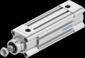 3660766 Standard cylinder, DSBC, dia. 40 mm, M12x1,25, G1/4, D3, PPSA