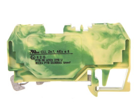 Złączka PE 2-przewodowa Ex 4mm2 żółto-zielona 281-907/999-950 /50szt./