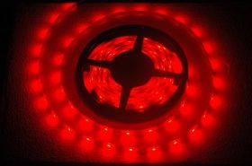 Taśma LED czerwona 300LED/5m 5050 12VDC/IP65 LEDstrip5050R/60