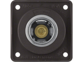 Integro Flow Gniazdo zasilania 12 V mechanizm brąz 845712501 HAGER